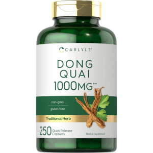 Cápsulas Dong Quai - Carlyle - 1000mg - 250 Cápsulas