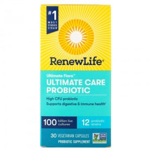 Ultimate Care Probiotic, 301mg, 30 cápsulas - Renew Life
