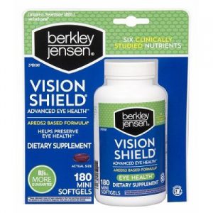 Escudo de Visão, Berkley Jensen, 180 Softgels Minis