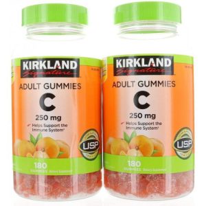 Gomas de vitamina C, para crianças e adultos, Sundown Naturals, frasco com 90 unidades