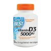 Vitamina D3 - 5.000 IU - Doctor`s Best - 360 softgels