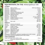 Multivitaminico Premium Projetado para Veganos e Vegetarianos, Um por dia, com B12 (Metilcobalamina), Veganly - 90 cápsu