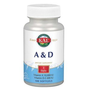 Vitamina A e D 10.000/400 IU (100 SOFTGELS)