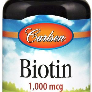 Biotina, Carlson Labs, 1.000 mcg, 250 Tablets