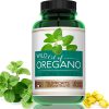 Cápsulas de óleo selvagem de orégano, Luluburd Natural, 120 cápsulas