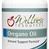 Cápsulas de óleo de orégano, Wellness Resources, 100mg por cápsula, 180 cápsulas