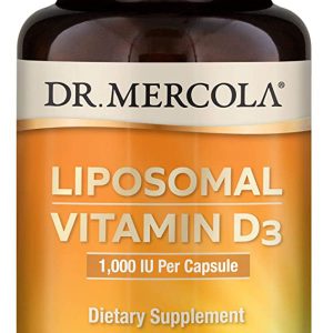 Vitamina D3 Lipossomal - 10.000 UI, Dr. Mercola - 30 Cápsulas