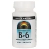 B-6 - Source Naturals - 50 mg - 250 Tablets