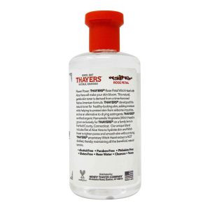 Tônico Pós-Barba - Rose Petal Witch Hazel com Aloe Vera - Thayers - 355 ml
