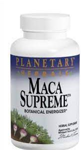 Maca Supreme, Planetary Herbals, 600 mg, 100 Capsules