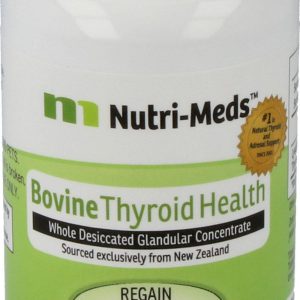 Bovine Thyroid Health, Nutri-Meds, 130 mg - 90 cápsulas