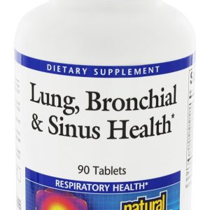 Saúde Pulmonar - Brônquica e Sinusal - Natural Factors - 90 Comprimidos