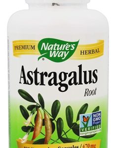 Astragalus (Raiz), Nature's Way, 470 mg, 180 Vcaps