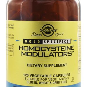 Moduladores de Homocisteína - Solgar - Gold Specifics -120 Cápsulas Vegetais
