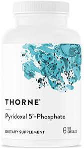B6 - Pyridoxal 5`- Phosphate - Thorne Research - 180 Veggie Caps