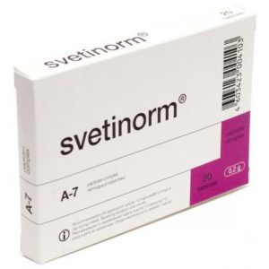Svetinorm - A7 - Peptídeo biorregulador do fígado - Garmonia - 20 cápsulas