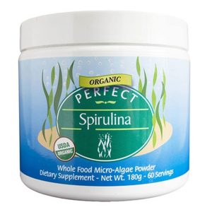 Spirulina em pó - orgânico - 180 g – Perfect