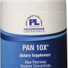 Pan 10X, Enzimas Pancreáticas 10x, Progressive Labs, 250 Capsules