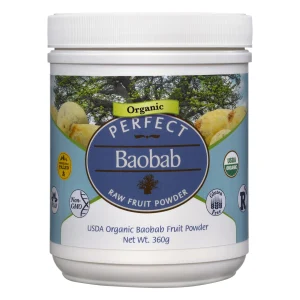 Baobab - 100% de frutas orgânicas - 360g em pó – Perfect