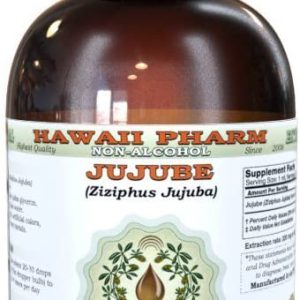 Extrato Líquido Sem Álcool de Jujuba, Jujuba (Ziziphus Jujuba) Hawaii Pharm, 120ml