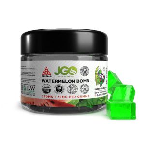 Gomas de Delta-8 THC, JGO, 25mg por goma