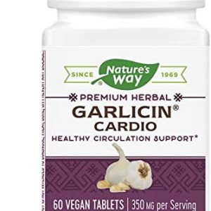 Garlicin Cardio com SmartRelease, Nature's Way, Suporte da Circulação, 350 mg por comprimido