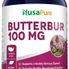 Butterbur, Nusa Pure, 100mg 200 Veggie Caps