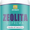 Zeolite Clinoptilolite Suprema Micronizada, 0-40µ 94% Puro, ZEO Health, 90 Cápsulas
