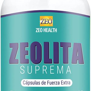 Zeolite Clinoptilolite Suprema Micronizada, 0-40µ 94% Puro, ZEO Health, 90 Cápsulas