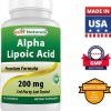 Acido Alfa Lipoico 200 Mg, Best Naturals, 120 Capsules