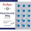 Policosanol 20mg, Dr Brian, 90 Comprimidos, apoio à redução do colesterol, Coração, Saúde Cardiovascular