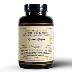 Himalayan Shilajit Extract (20% Ácido Fulvico), Raw Forest Foods