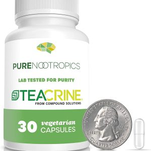 Teacrina (TeaCrine®) - Pure Nootropics - 30 cápsulas vegetarianas