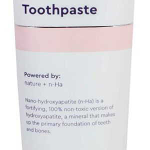 Pasta de Dente Coco e Ginger Natural, Nano-Hidroxyapatite para Remineralização, Sensibilidade e Branqueamento, Sem Fluoreto, recomendada para Crianças e Adultos, Boka, Fabricado nos EUA, 4oz