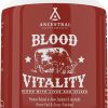 Vitalidade do Sangue, Fígado de Carne de Bovino, Baço e Suplementos de Sangue Apoiam o Sangue, Ferro e Saúde Imunológica, Ancestral Supplements, 180 Cápsulas