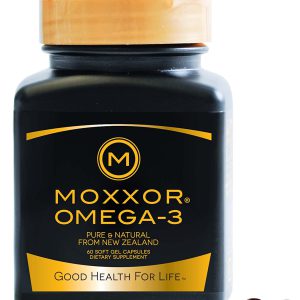 Moxxor - Óleo de Mexilhão com Ômega 3 e poderoso antioxidante para Alívio das Dores Articulares e Apoio Imunitário da Nova Zelândia 60 capsulas