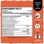 AHCC, hexose ativa com alfaglucano e beta-glucano, PinkTribe, alta dose 500 mg , 60 cápsulas vegetais