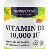 Vitamina D3, Healthy Origins, 10.000 UI, 360 Softgels