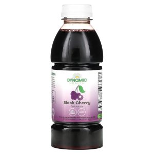 Cereja Preta Pura, 100% de Suco Concentrado, Dynamic Health, 473 ml