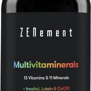 Complexo Multivitamínico e Mineral, com Vitamina A, B, C, D, E e Rutina, Peak Supps, 180 Comprimidos