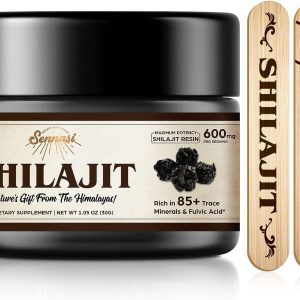 Cápsulas de Shilajit da Trace Minerals - Suporte à Imunidade e Aumento de Energia Diária