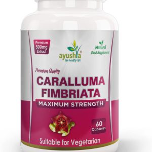 Caralluma Fimbriata Natural, Ayushya, 60 Capsulas