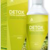 Detox Total Cleanser do Fígado: Limpador de fígado gordo e cólon, poderosa e profunda eliminação de toxinas, Colon Cleanse: Desmodium, alga-chlorella, alcachofra, cardo-mariano, Bodyathlon, 450ml