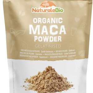 Maca Orgânica em Pó, orgânica e gelatinizada, natural do Peru, NaturaleBio