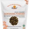 Pó Orgânico de Tribulus Terrestris ( Gokshura ) Cru, Sewanti, 200g