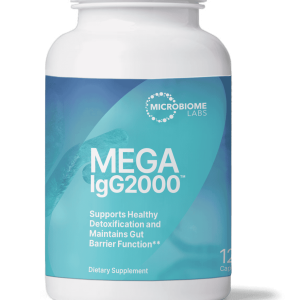 Mega IgG2000, Microbiome Labs, 120 capsulas