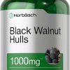 Casca de noz preta protocolo Hulda Clark, Horbaach, 120 capsulas