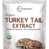 Cogumelo Turkey Tail - Cauda de Peru Orgânico em pó, Extrato 50:1, Liofilizado com polissacarídeos ativos, apoia a resposta imunológica e o nível celular, Micro Ingredientes, 227g