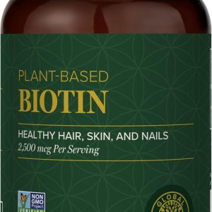 Biotina Natural do Extrato de Sesbania, Global Healing Center, 60 Cápsulas