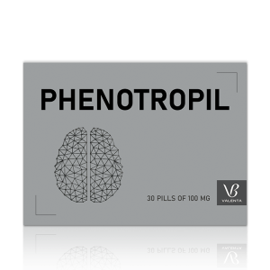 FENILPIRACETAM (Fenotropil), 100mg, 30 comprimidos